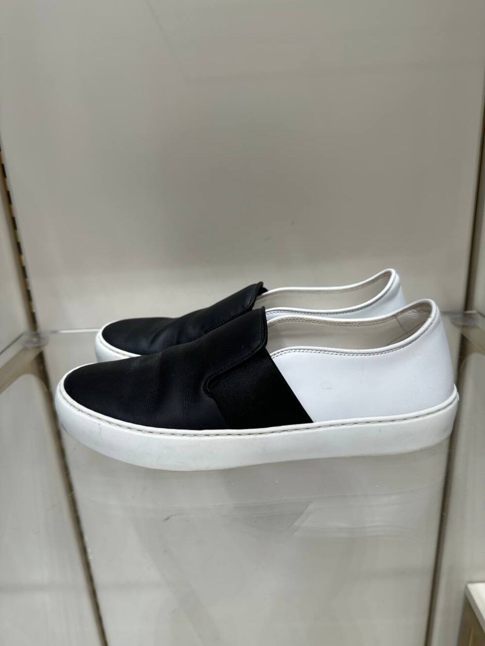 Chanel leather Slip-on flats Sz.36